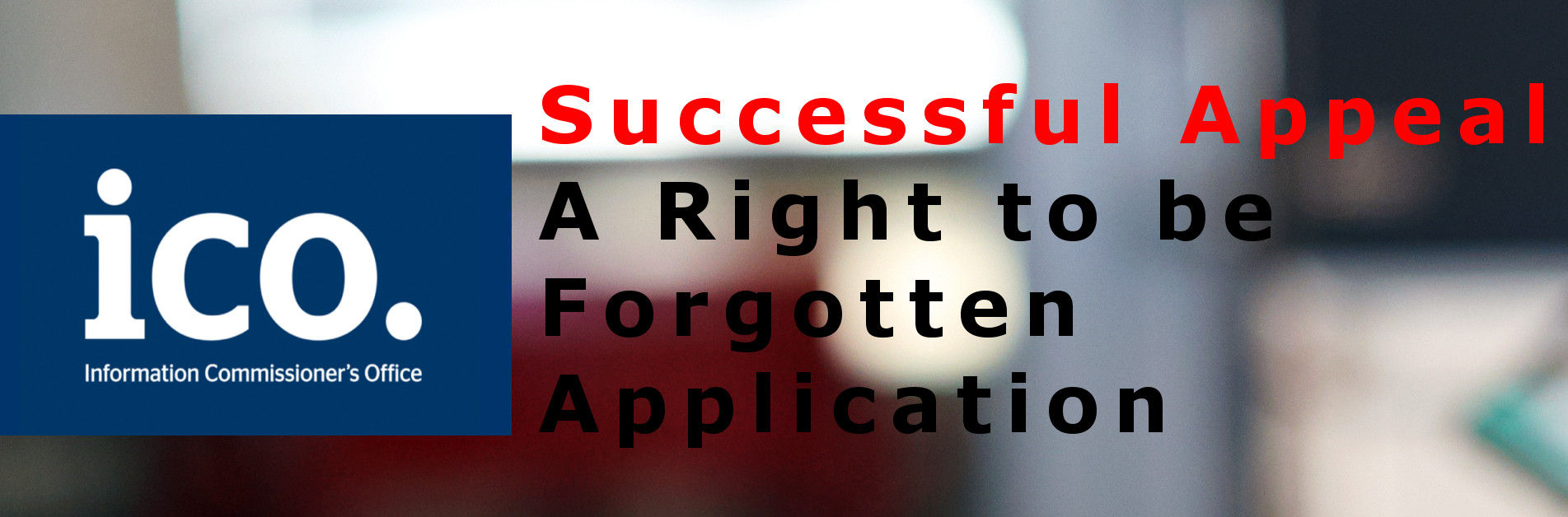 Right to be Forgotten Refused