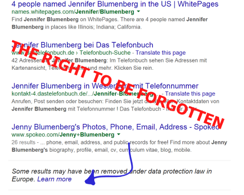 right to be forgotten legal advice solicitors